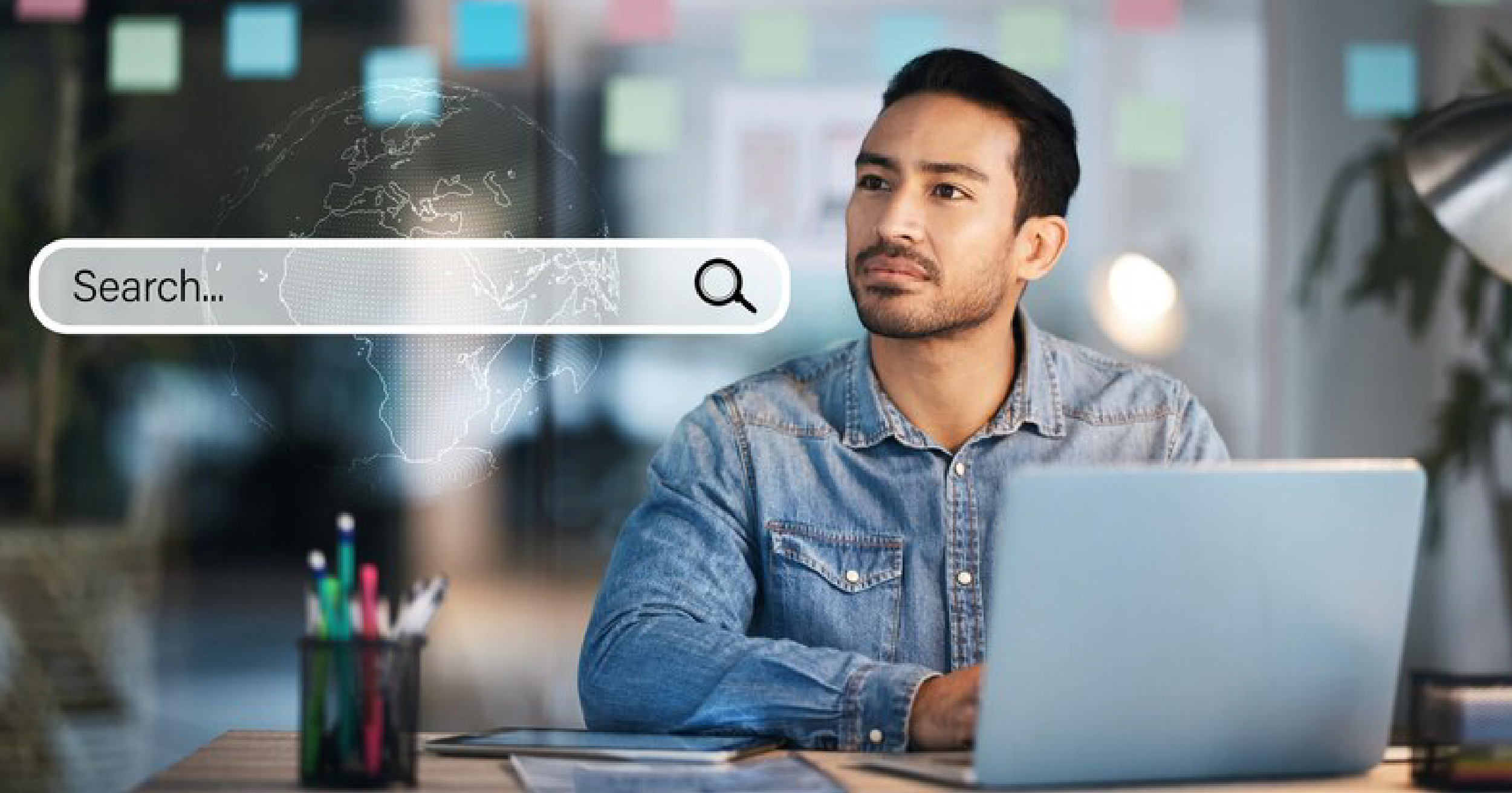 person working in SEO firm in New York